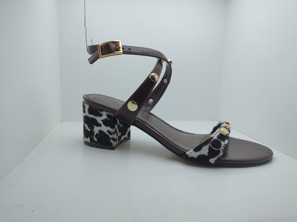 Sandália Salto Bloco - Claire